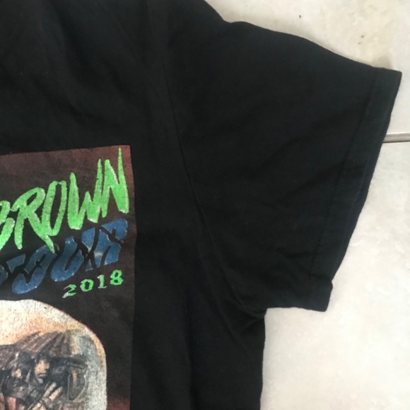 Mens Chris Brown Heartbreak On A Full Moon Tour 2018 T-Shirt Size Medium - Picture 4 of 6